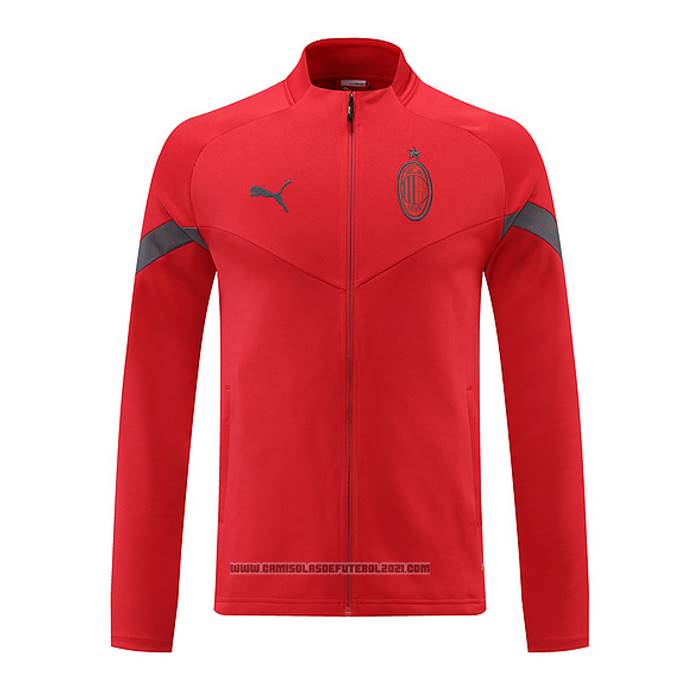 Jaqueta AC Milao 2022-2023 Vermelho